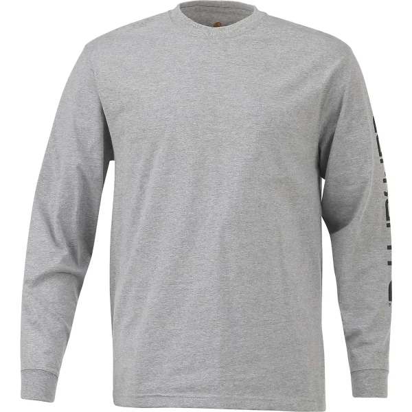 Exclusiva: Playera de Manga Larga con Logo Gráfico Carhartt para Hombre - Image 4