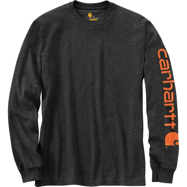 Exclusiva: Playera de Manga Larga con Logo Gráfico Carhartt para Hombre - Image 3