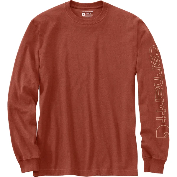 Exclusiva: Playera de Manga Larga con Logo Gráfico Carhartt para Hombre - Image 5