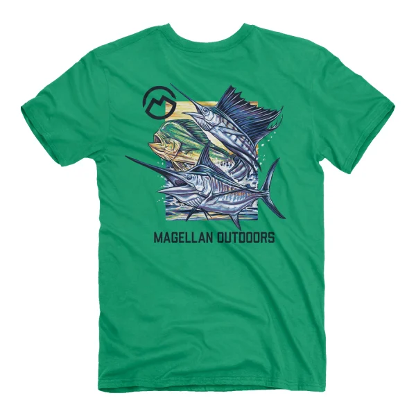 Playera Magellan Outdoors "Marlin Sail Mahi" para Hombre