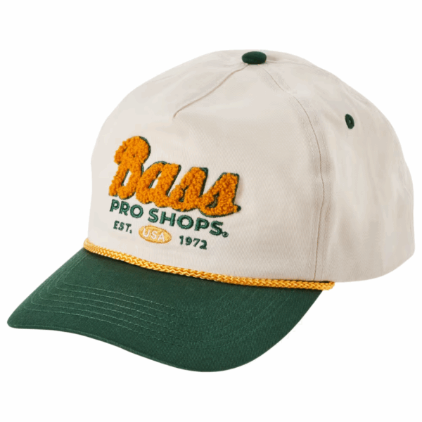 Exclusivo: Gorra Bass Pro Shops Chenille Patch Retro con Cuerda - Image 3