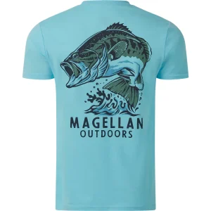 Playera Magellan Outdoors para Hombre "Bass Vintage"