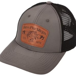 Exclusivo: Gorra Bass Pro Shops® Leather Patch Mesh-Back