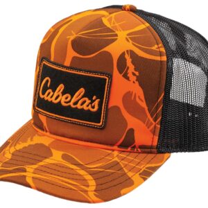 Gorra Cabela’s® Throwback Trucker con Parche Bordado