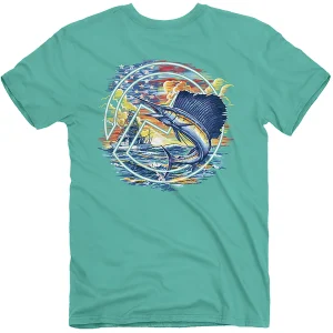 Playera Magellan "Salfish Sketch" Para Hombre